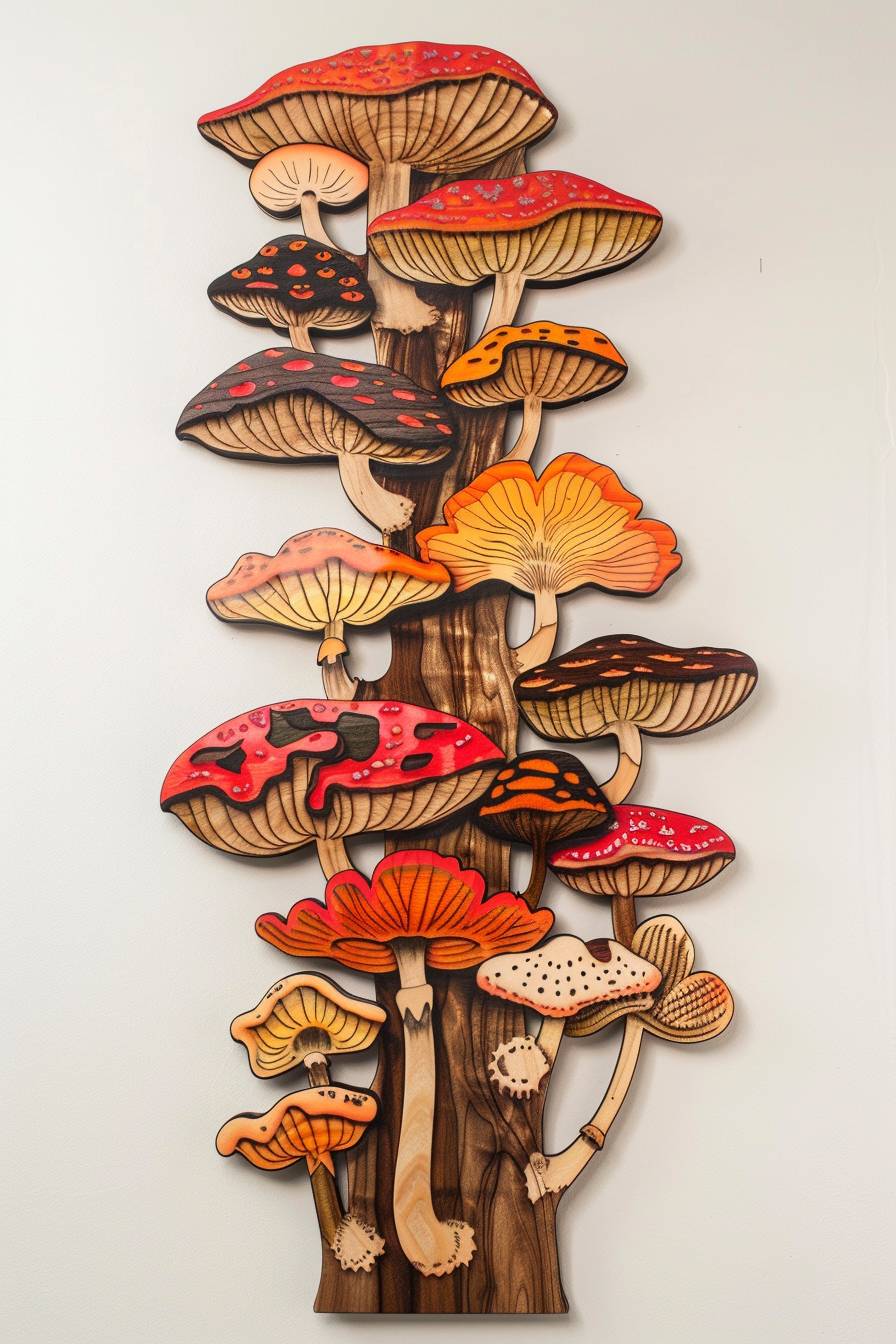 Mushroom Totem Red